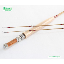 Hexágono Tonkin Bambu Fly Pesca Rod